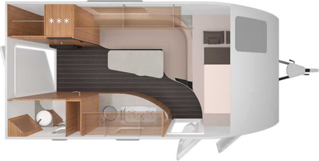 Knaus Sport&Fun 480 QL Black Selection Dachklima - Husvagn: bild 2 Knaus Sport&Fun 480 QL Black Selection Dachklima - Husvagn: bild 2