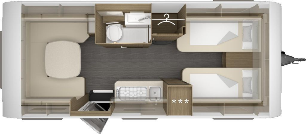 Tabbert Cazadora 550 E 2,3 Alde Warmwasserheizung - Husvagn: bild 2 Tabbert Cazadora 550 E 2,3 Alde Warmwasserheizung - Husvagn: bild 2