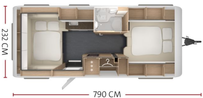 Tabbert PEP PANTIGA 390 WD TV,Markise ,Sat - Husvagn: bild 2 Tabbert PEP PANTIGA 390 WD TV,Markise ,Sat - Husvagn: bild 2
