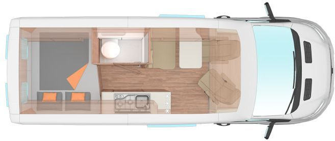 Weinsberg CaraBus 600 MQ Automatik/170PS - Campingbil: bild 2 Weinsberg CaraBus 600 MQ Automatik/170PS - Campingbil: bild 2