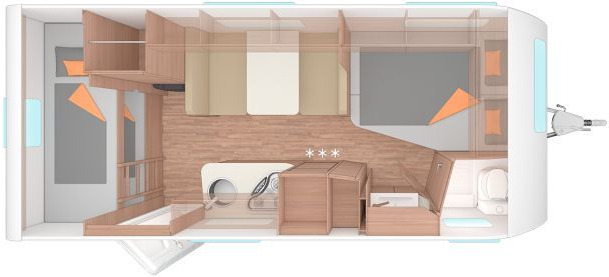 Weinsberg CaraOne 500 FDK Viel Ausstattung - Husvagn: bild 2 Weinsberg CaraOne 500 FDK Viel Ausstattung - Husvagn: bild 2