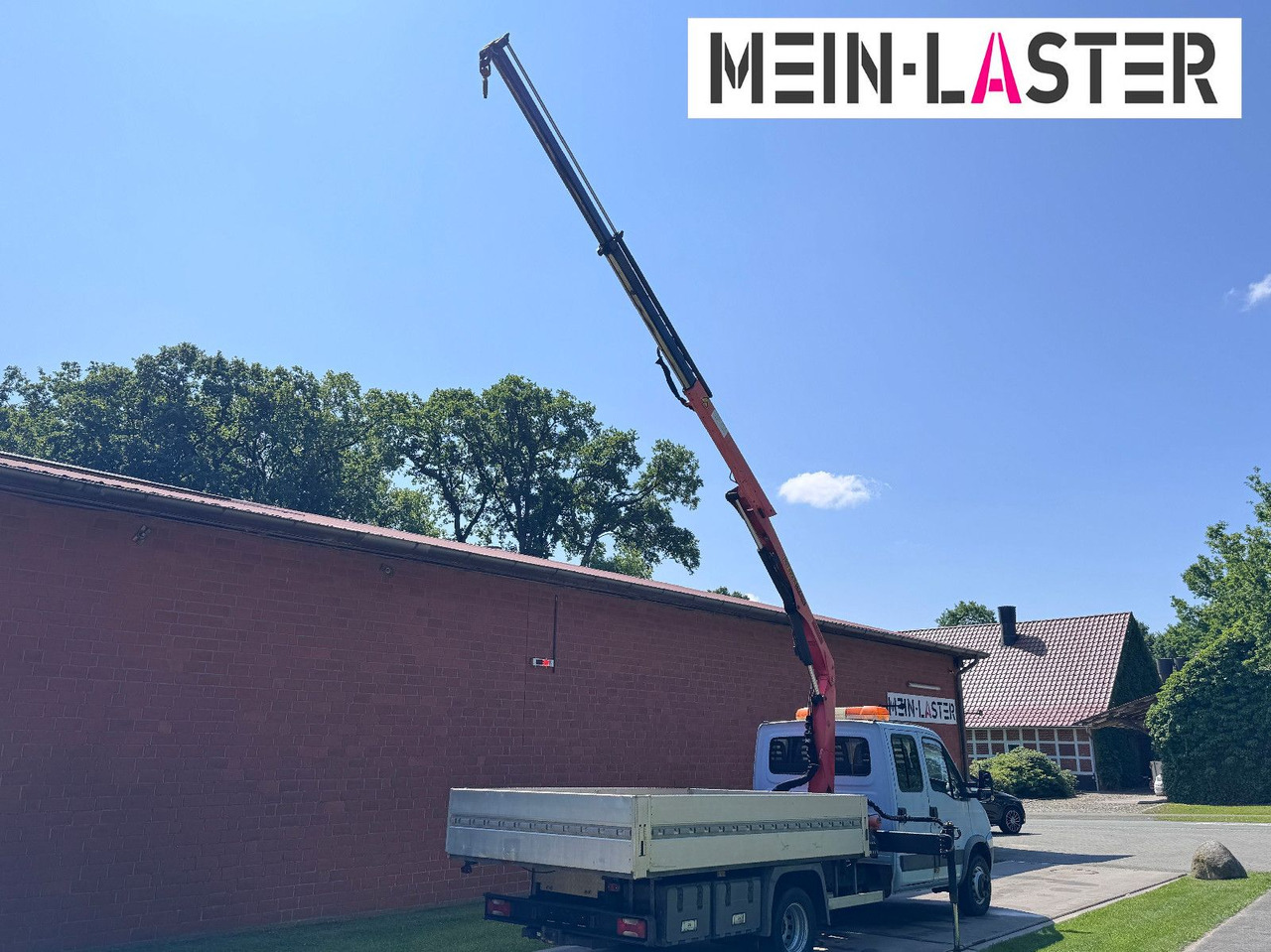 Iveco 65C180 3.0d Palfinger PK 6500 7 Sitzer - Transportbil med flak, Dubbelhytt transportbil: bild 5 Iveco 65C180 3.0d Palfinger PK 6500 7 Sitzer - Transportbil med flak, Dubbelhytt transportbil: bild 5