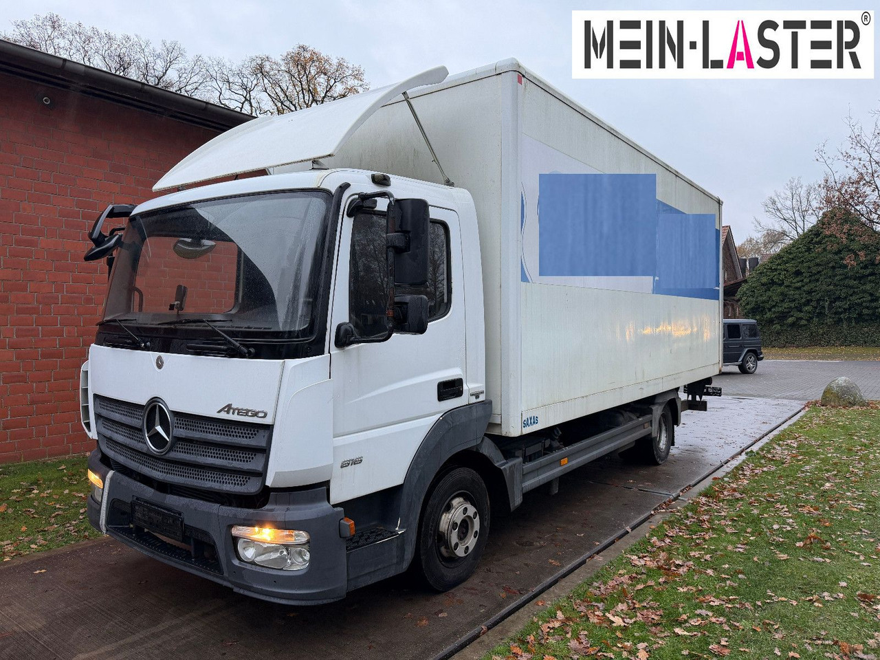 Mercedes-Benz Atego 816 LBW AHK 3 Sitzer - Volymskåp: bild 3 Mercedes-Benz Atego 816 LBW AHK 3 Sitzer - Volymskåp: bild 3