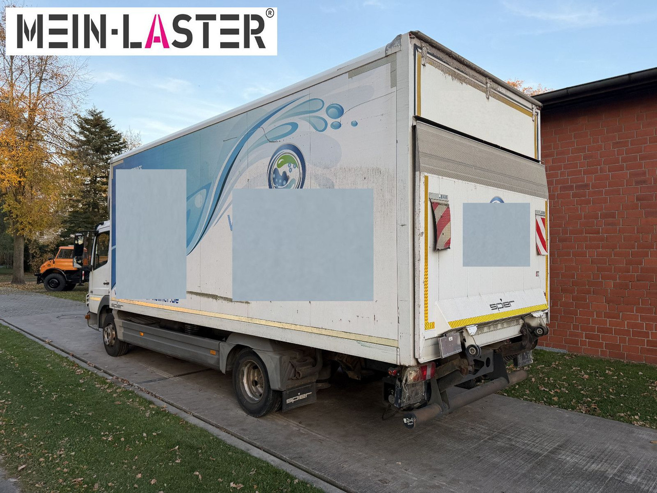 Mercedes-Benz Atego 816 LBW Klima 3 Sitzer - Volymskåp: bild 5 Mercedes-Benz Atego 816 LBW Klima 3 Sitzer - Volymskåp: bild 5