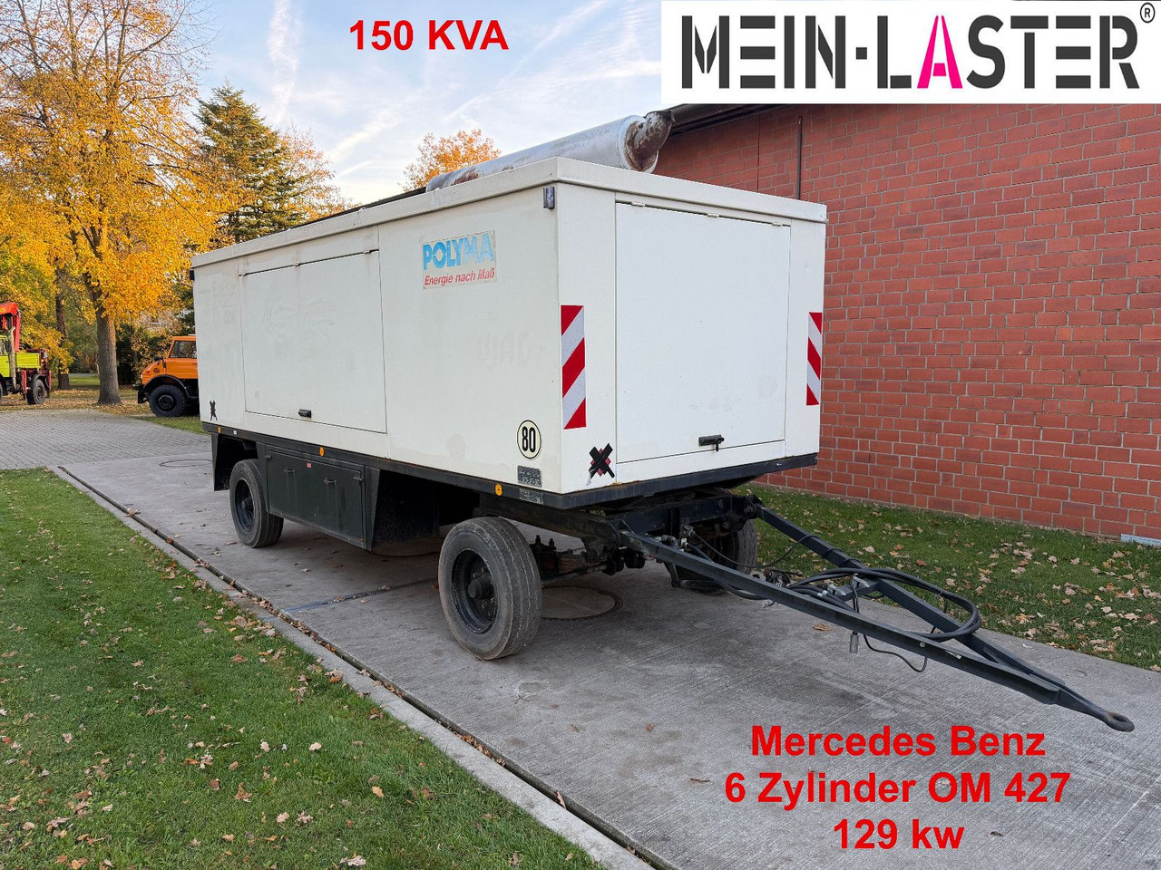 Polyma 150 KVA Mercedes Benz 6 Zylinder - Elgenerator: bild 1 Polyma 150 KVA Mercedes Benz 6 Zylinder - Elgenerator: bild 1