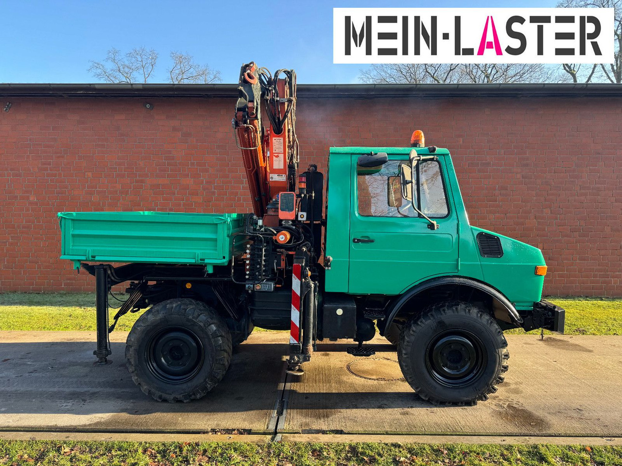 Unimog U 1200 Atlas 75.2 Kran 14 m Funk FB *1. Hand - Kranbil: bild 5 Unimog U 1200 Atlas 75.2 Kran 14 m Funk FB *1. Hand - Kranbil: bild 5