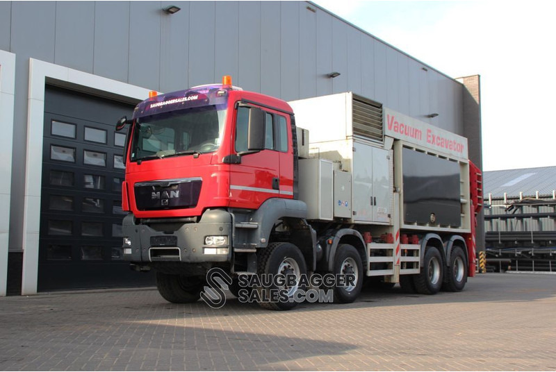 MAN TGA 41.480 MTS 2009 Saugbagger - Sugbil: bild 1 MAN TGA 41.480 MTS 2009 Saugbagger - Sugbil: bild 1
