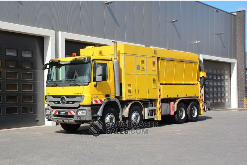 Mercedes-Benz Actros 4160 V8 RSP 3T 2014 Saugbagger - Sugbil: bild 1 Mercedes-Benz Actros 4160 V8 RSP 3T 2014 Saugbagger - Sugbil: bild 1