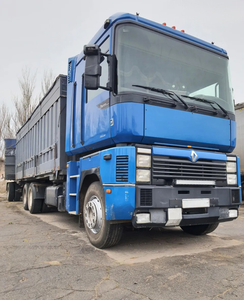 RENAULT Magnum 430 6x2 Grain truck - Flakbil: bild 1 RENAULT Magnum 430 6x2 Grain truck - Flakbil: bild 1