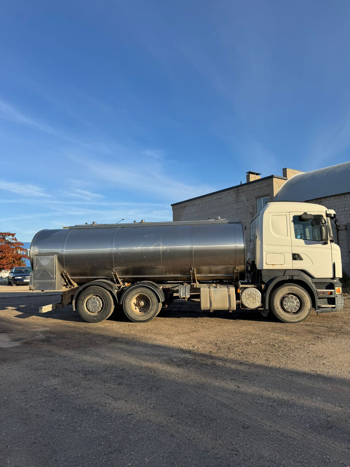 Tankbil för transportering mjölk SCANIA R480: bild 8 Tankbil för transportering mjölk SCANIA R480: bild 8