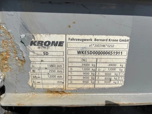 Krone 5x 2015 MEGA P400 HUCKEPACK FLAT - Flaktrailer: bild 3 Krone 5x 2015 MEGA P400 HUCKEPACK FLAT - Flaktrailer: bild 3