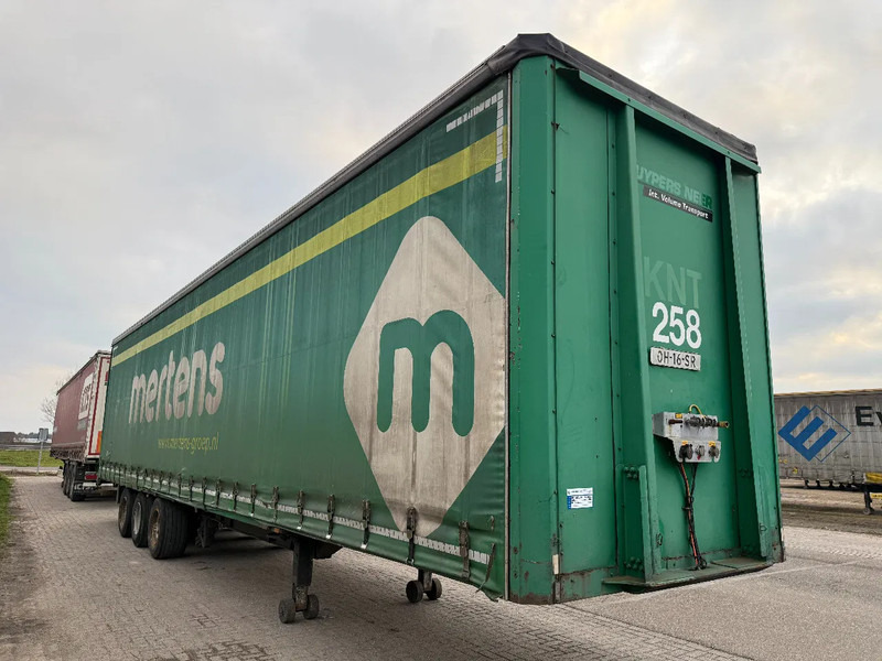 Van Hool 2005 Van Hool mega schuifzeiler met liftas & kooiaap aansluiting - Skåp semitrailer: bild 1 Van Hool 2005 Van Hool mega schuifzeiler met liftas & kooiaap aansluiting - Skåp semitrailer: bild 1