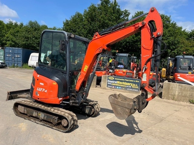 Kubota U 27-4 - Minigrävmaskin: bild 4 Kubota U 27-4 - Minigrävmaskin: bild 4