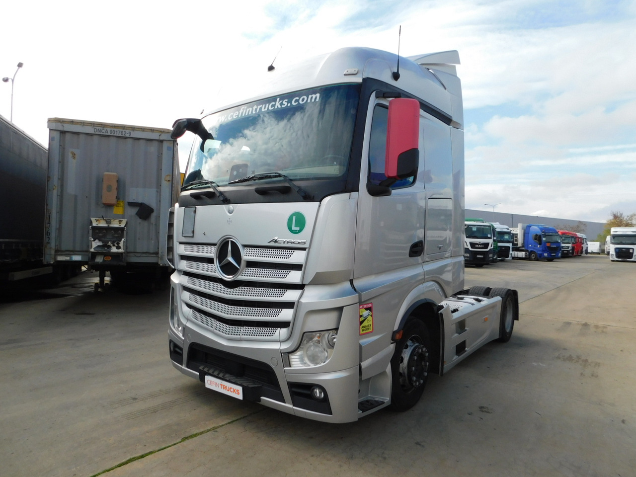 Mercedes Actros - Dragbil: bild 1 Mercedes Actros - Dragbil: bild 1