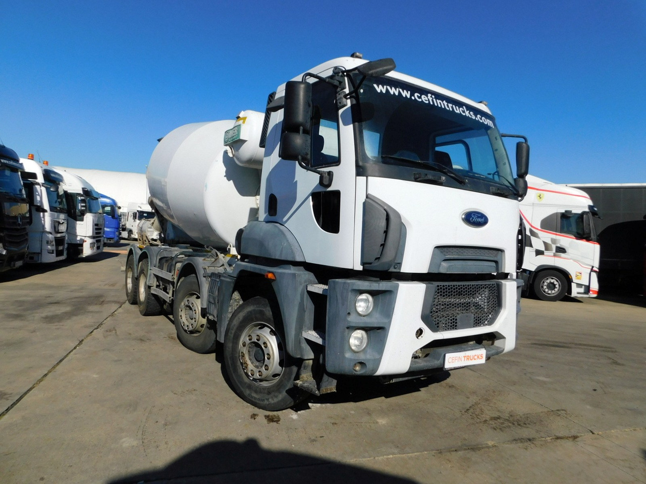 Ford 4142m 8x4 dcab e6 16s2230 - Betongbil: bild 2 Ford 4142m 8x4 dcab e6 16s2230 - Betongbil: bild 2