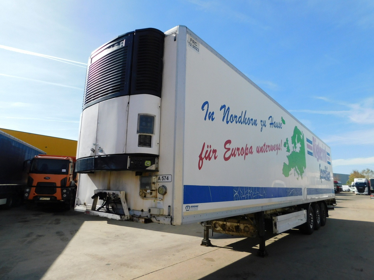 Krone Sdr27 - Kyl/ Frys semitrailer: bild 1 Krone Sdr27 - Kyl/ Frys semitrailer: bild 1