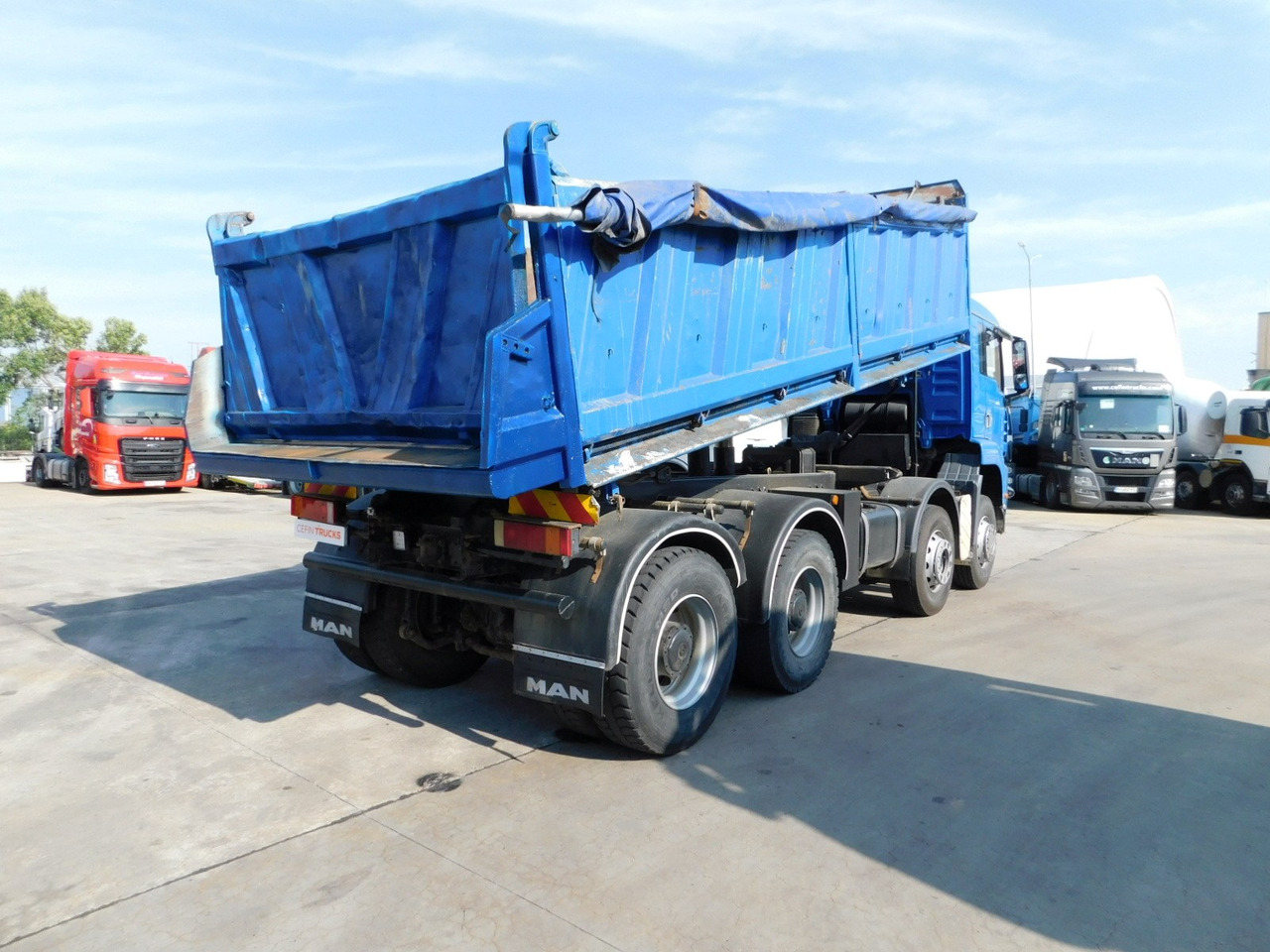 Man Tga - Tippbil lastbil: bild 3 Man Tga - Tippbil lastbil: bild 3