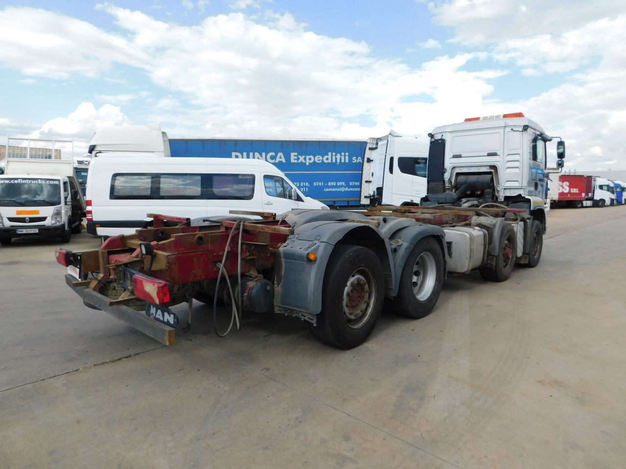 Man Tga35440 - Containerbil/ Växelflak lastbil: bild 3 Man Tga35440 - Containerbil/ Växelflak lastbil: bild 3