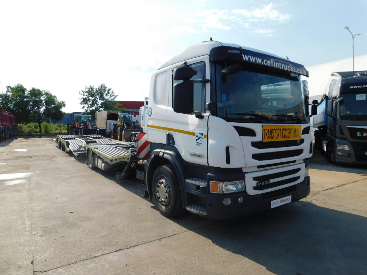 Scania Lb 4x2 - Biltransportbil lastbil: bild 2 Scania Lb 4x2 - Biltransportbil lastbil: bild 2