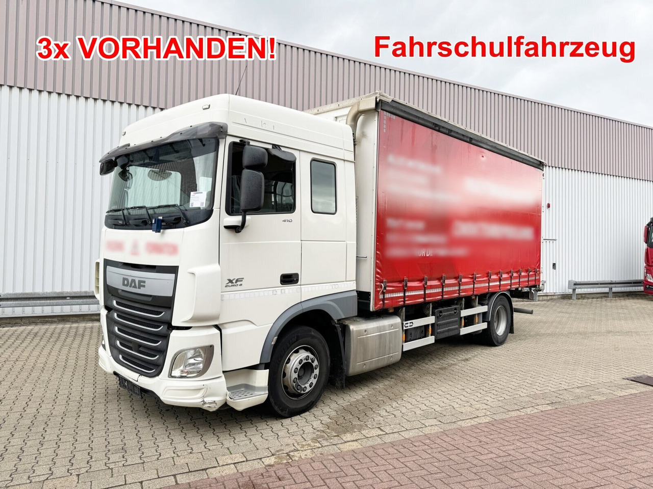 DAF XF 410 FA 4x2 XF 410 FA 4x2, Fahrschule, 2x AHK, 6 Sitze - Flakbil: bild 1 DAF XF 410 FA 4x2 XF 410 FA 4x2, Fahrschule, 2x AHK, 6 Sitze - Flakbil: bild 1