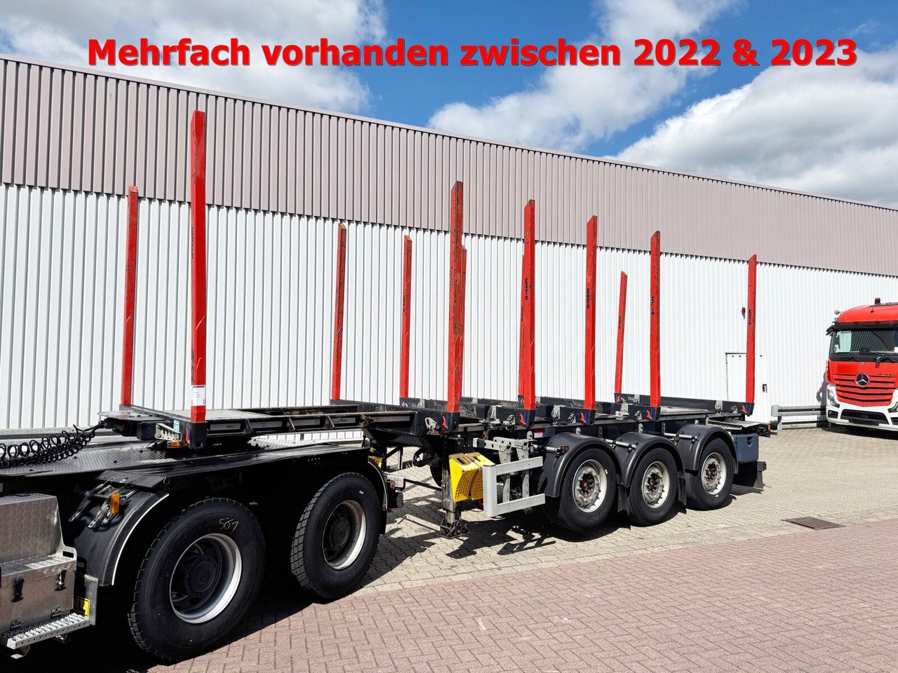 Doll LOGO H3L-14XL LOGO H3L-14XL, Liftachse, Nachlauflenkachse, teleskopierbar 9,4m-12,9 - Timmertrailer: bild 1 Doll LOGO H3L-14XL LOGO H3L-14XL, Liftachse, Nachlauflenkachse, teleskopierbar 9,4m-12,9 - Timmertrailer: bild 1