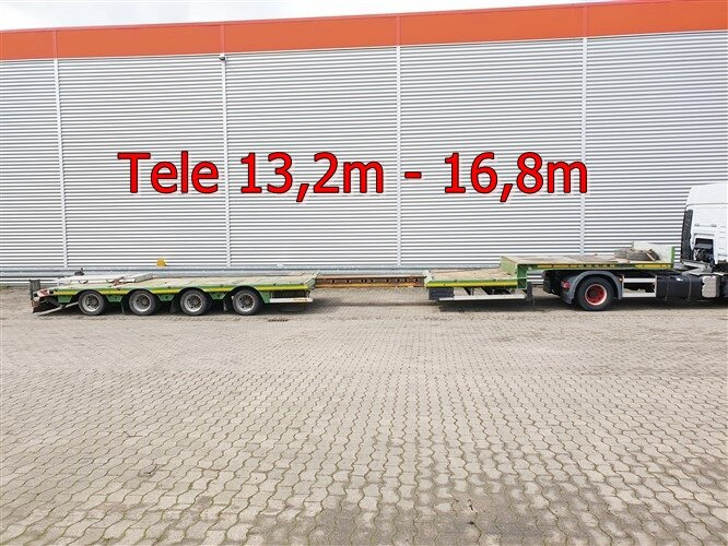 Faymonville STN-4AX STN-4AX, Ausziehbar auf 16,8m, 2x Lenkachse - Låg lastare semitrailer: bild 1 Faymonville STN-4AX STN-4AX, Ausziehbar auf 16,8m, 2x Lenkachse - Låg lastare semitrailer: bild 1