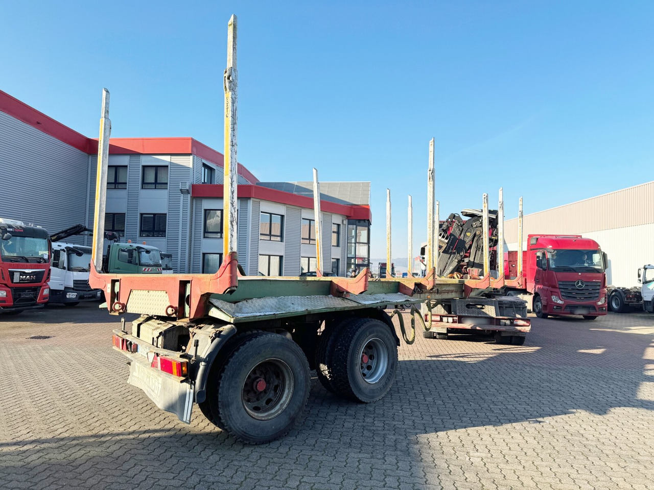 GSV 34 GLOGGER GSV 34, Lenk-/Liftachse, ausziehbar 10,75m-14,35m - Timmertrailer: bild 5 GSV 34 GLOGGER GSV 34, Lenk-/Liftachse, ausziehbar 10,75m-14,35m - Timmertrailer: bild 5