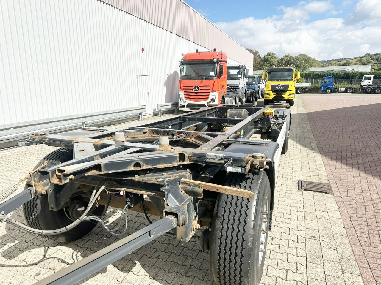 Krone AZW 18 AZW 18 - Containersläp/ Växelflaksläp: bild 5 Krone AZW 18 AZW 18 - Containersläp/ Växelflaksläp: bild 5
