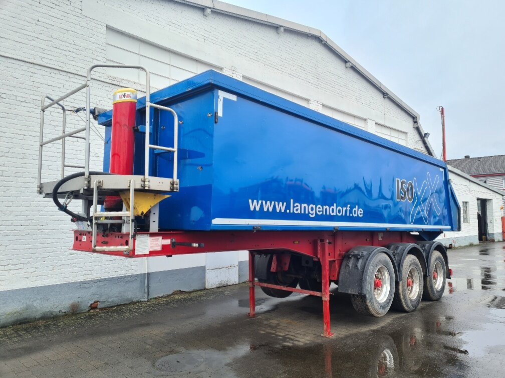 Langendorf SKA 24/31 Langendorf SKA 24/31, Thermo Kastenalumulde 25 cbm, - Tippbil semitrailer: bild 3 Langendorf SKA 24/31 Langendorf SKA 24/31, Thermo Kastenalumulde 25 cbm, - Tippbil semitrailer: bild 3