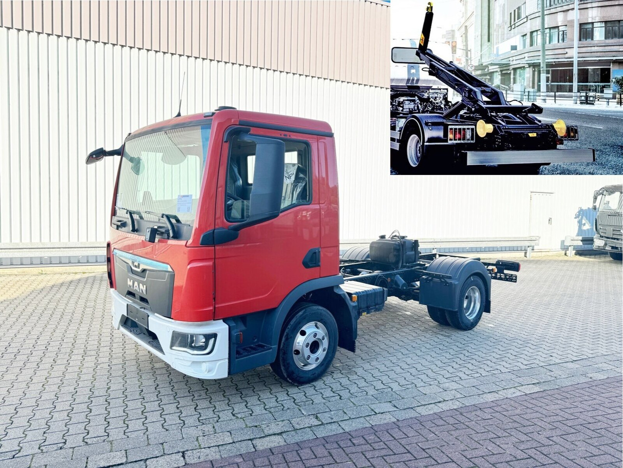 MAN TGL 8.190 4x2 BB CH TGL 8.190 4x2 BB CH, City-Abroller - Lastväxlare lastbil: bild 1 MAN TGL 8.190 4x2 BB CH TGL 8.190 4x2 BB CH, City-Abroller - Lastväxlare lastbil: bild 1