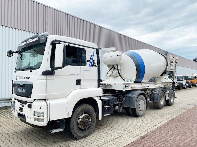 MAN TGS 18.400 4x4H BLS TGS 18.400 4x4H BLS + Auflieger KARRENA 10m³ Betonmischer - Betongbil: bild 1 MAN TGS 18.400 4x4H BLS TGS 18.400 4x4H BLS + Auflieger KARRENA 10m³ Betonmischer - Betongbil: bild 1