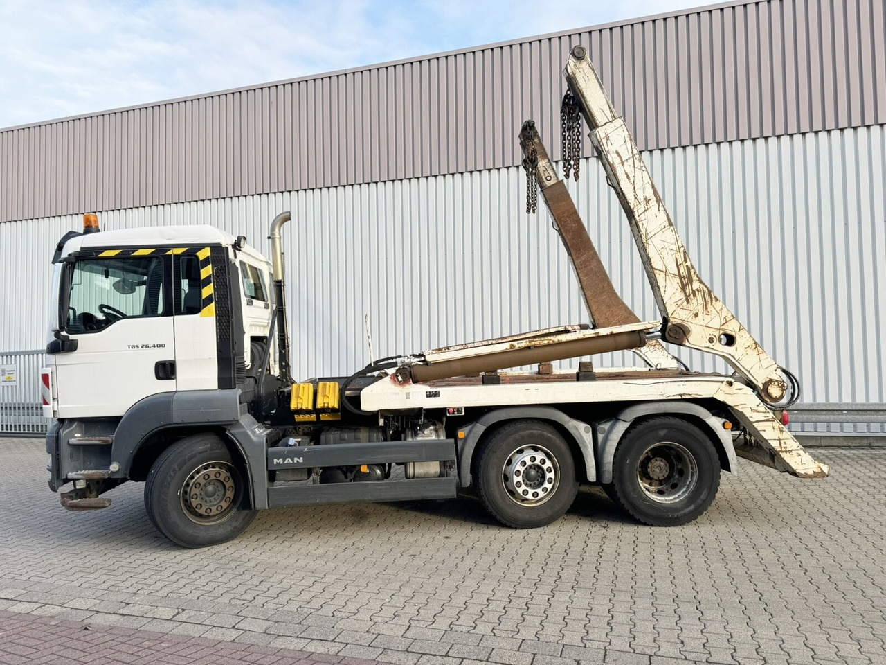 MAN TGS 26.400 6x2/4 BL TGS 26.400 6x2/4 BL mit Vorlauflenk-/liftachse, Multilift - Liftdumper lastbil: bild 5 MAN TGS 26.400 6x2/4 BL TGS 26.400 6x2/4 BL mit Vorlauflenk-/liftachse, Multilift - Liftdumper lastbil: bild 5