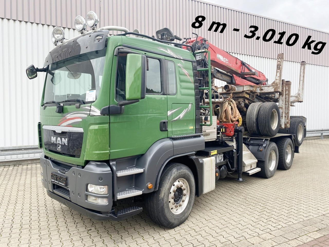 MAN TGS 26.480 6x4 BB TGS 26.480 6x4 BB, Intarder, Kran Epsilon S270L88, Langholz - Timmerbil, Kranbil: bild 1 MAN TGS 26.480 6x4 BB TGS 26.480 6x4 BB, Intarder, Kran Epsilon S270L88, Langholz - Timmerbil, Kranbil: bild 1