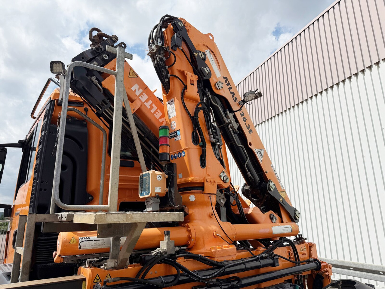 MAN TGS 28.440 6x2-4 BL TGS 28.440 6x2-4 BL, Lenk-/Liftachse, Kran Atlas 126.3E-A2L, Funk - Lastväxlare lastbil, Kranbil: bild 3 MAN TGS 28.440 6x2-4 BL TGS 28.440 6x2-4 BL, Lenk-/Liftachse, Kran Atlas 126.3E-A2L, Funk - Lastväxlare lastbil, Kranbil: bild 3