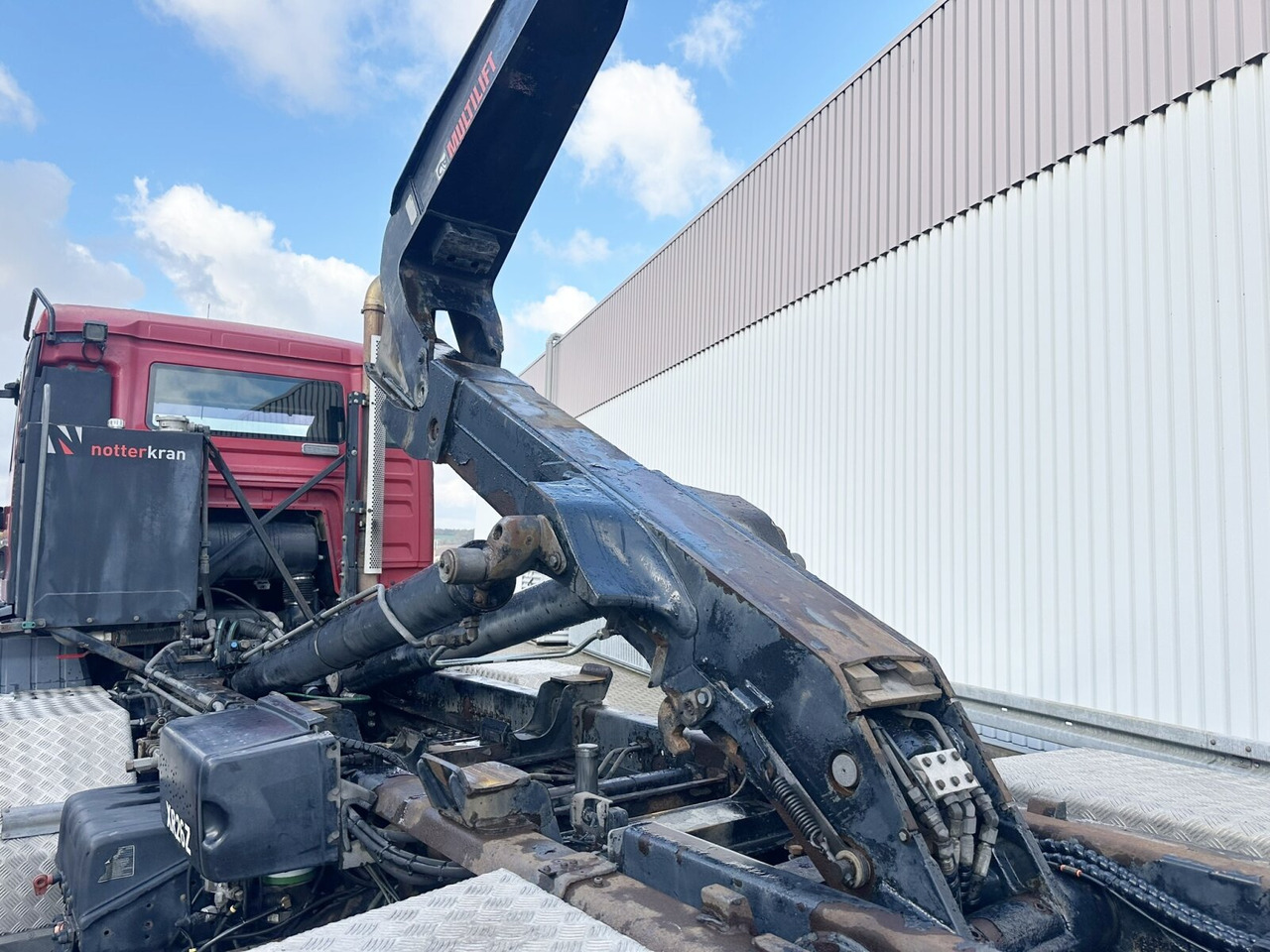 MAN TGS 35.480 8X4 BL TGS 35.400 8x4 BL, Schub-Knick bis 6,5m Container - Lastväxlare lastbil: bild 2 MAN TGS 35.480 8X4 BL TGS 35.400 8x4 BL, Schub-Knick bis 6,5m Container - Lastväxlare lastbil: bild 2