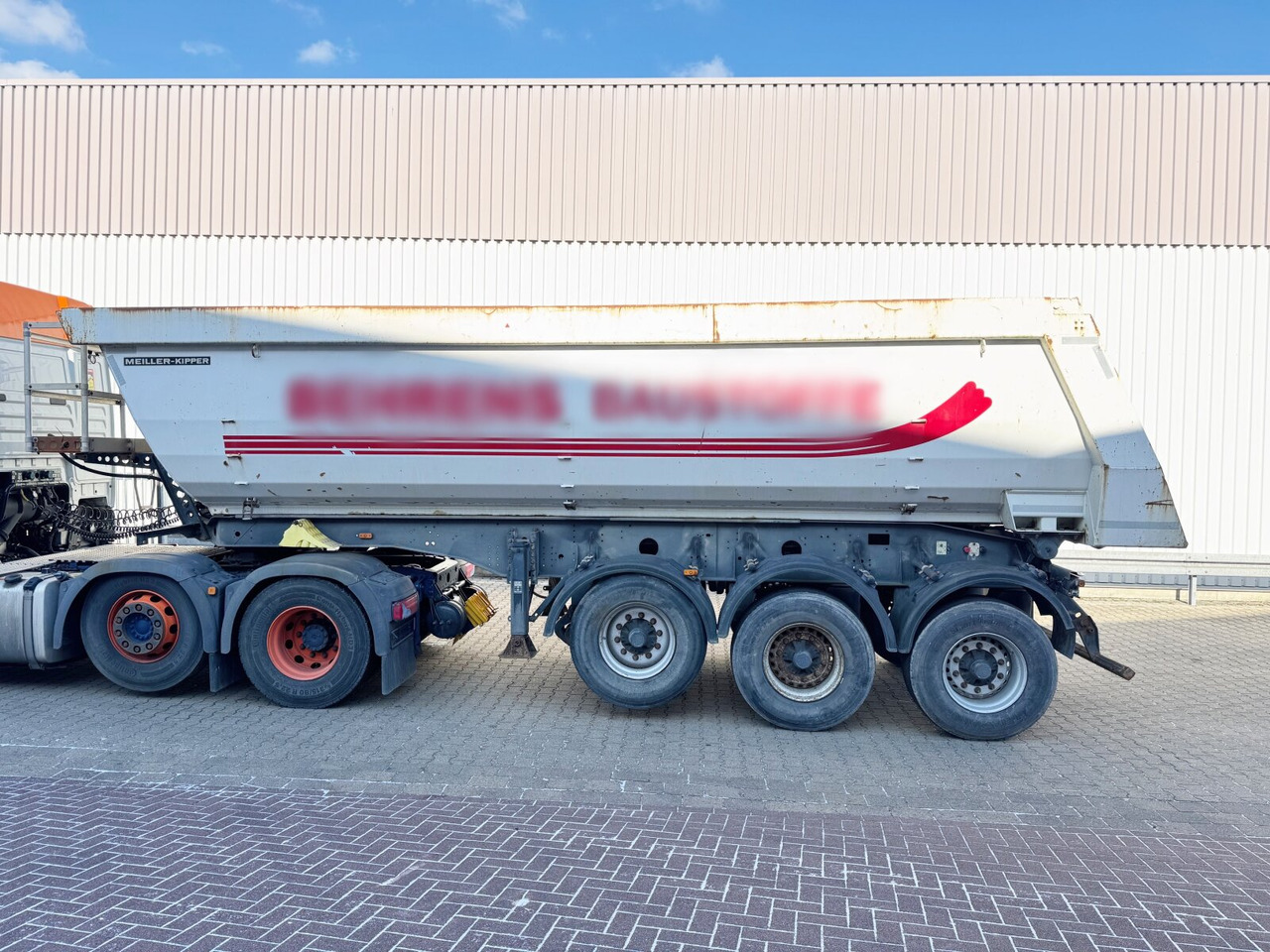 Meiller MHPS 12/27 MHPS 12/27, Stahlmulde ca. 26m³, Liftachse - Tippbil semitrailer: bild 5 Meiller MHPS 12/27 MHPS 12/27, Stahlmulde ca. 26m³, Liftachse - Tippbil semitrailer: bild 5