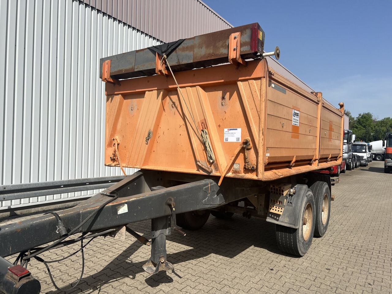 Meiller Meiller MZDA 18/2 Meiller MZDA 18/2, geteilte Bordwände - Tippsläp: bild 4 Meiller Meiller MZDA 18/2 Meiller MZDA 18/2, geteilte Bordwände - Tippsläp: bild 4