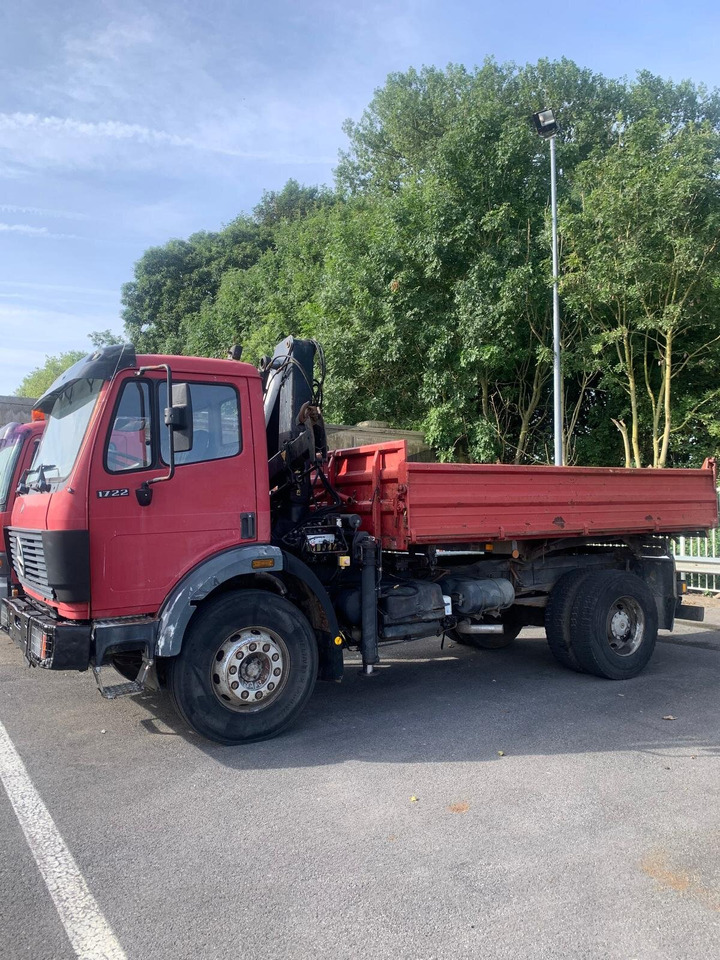 Mercedes-Benz -1722 1722 4x2 - Tippbil lastbil, Kranbil: bild 1 Mercedes-Benz -1722 1722 4x2 - Tippbil lastbil, Kranbil: bild 1