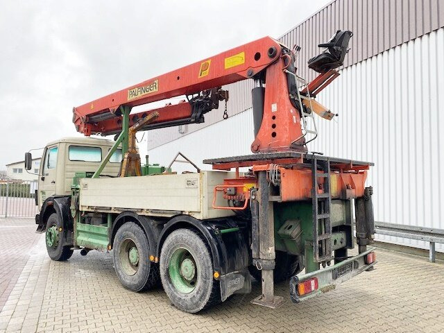 Kranbil, Flakbil Mercedes-Benz 2635 6x4 2635 6x4, V8, Heckkran Palfinger PK 28000, Funk, 28,5m-280kg: bild 13
