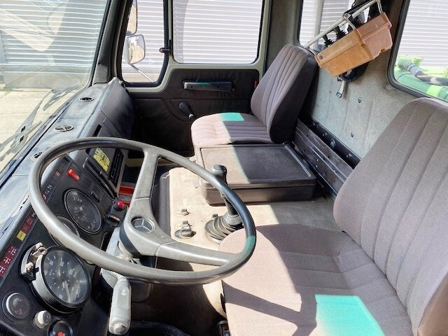 Kranbil, Flakbil Mercedes-Benz 2635 6x4 2635 6x4, V8, Heckkran Palfinger PK 28000, Funk, 28,5m-280kg: bild 6