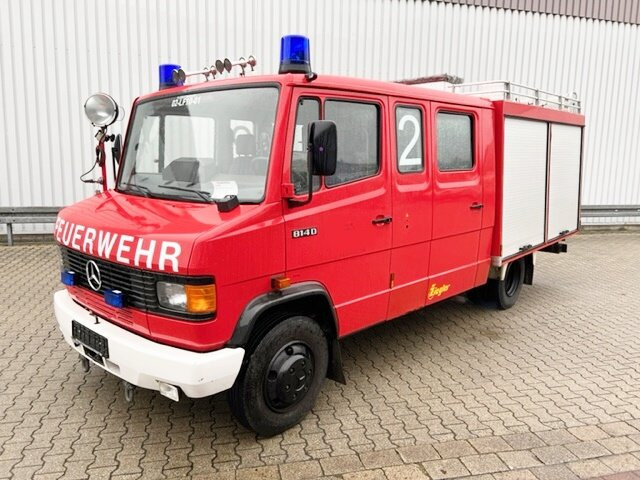Mercedes-Benz 814 D 4x2 Doka, TLF 8 814 D 4x2 Doka, TLF 8 - Släck/ Räddningsvagn: bild 1 Mercedes-Benz 814 D 4x2 Doka, TLF 8 814 D 4x2 Doka, TLF 8 - Släck/ Räddningsvagn: bild 1