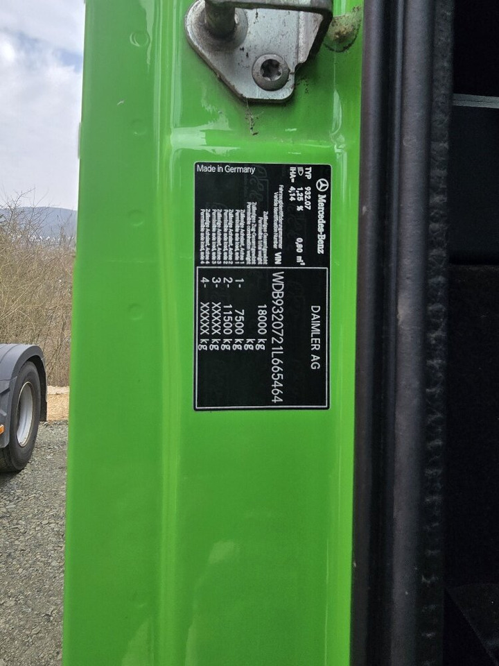 Mercedes-Benz Actros 2032 LA 4x4 Actros 2032 LA 4x4/ Rdstand 3.600 mm - Chassi lastbil: bild 2 Mercedes-Benz Actros 2032 LA 4x4 Actros 2032 LA 4x4/ Rdstand 3.600 mm - Chassi lastbil: bild 2