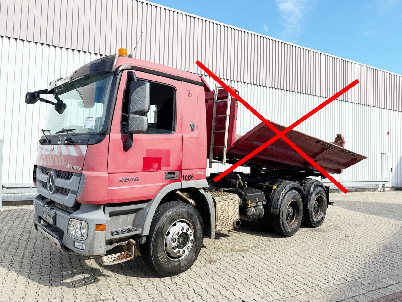 Mercedes-Benz Actros 2646 K 6x4 Actros 2646 K 6x4, Retarder - Chassi lastbil: bild 1 Mercedes-Benz Actros 2646 K 6x4 Actros 2646 K 6x4, Retarder - Chassi lastbil: bild 1