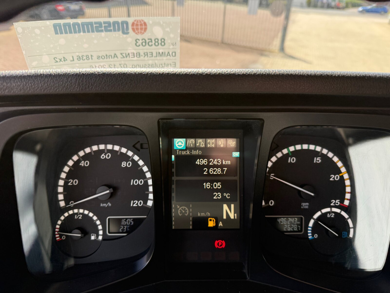 Leasa Mercedes-Benz Antos 1836 L 4x2 Antos 1836 L 4x2, Getränkekoffer, LBW Dautel Mercedes-Benz Antos 1836 L 4x2 Antos 1836 L 4x2, Getränkekoffer, LBW Dautel: bild 7