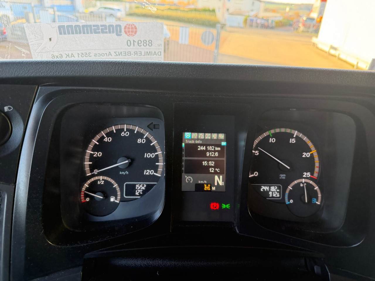 Mercedes-Benz Arocs 3351 AK 6x6 Arocs 3351 AK 6x6, Retarder, Grounder, Motorabtrieb, pneum. Heckklappenöffnung - Tippbil lastbil: bild 5 Mercedes-Benz Arocs 3351 AK 6x6 Arocs 3351 AK 6x6, Retarder, Grounder, Motorabtrieb, pneum. Heckklappenöffnung - Tippbil lastbil: bild 5