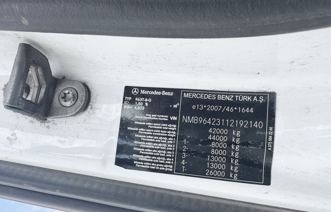 Mercedes-Benz Arocs 4142 K 8x4/4 Arocs 4142/45 K 8x4/4, Meiller Bordmatik links - Tippbil lastbil: bild 5 Mercedes-Benz Arocs 4142 K 8x4/4 Arocs 4142/45 K 8x4/4, Meiller Bordmatik links - Tippbil lastbil: bild 5