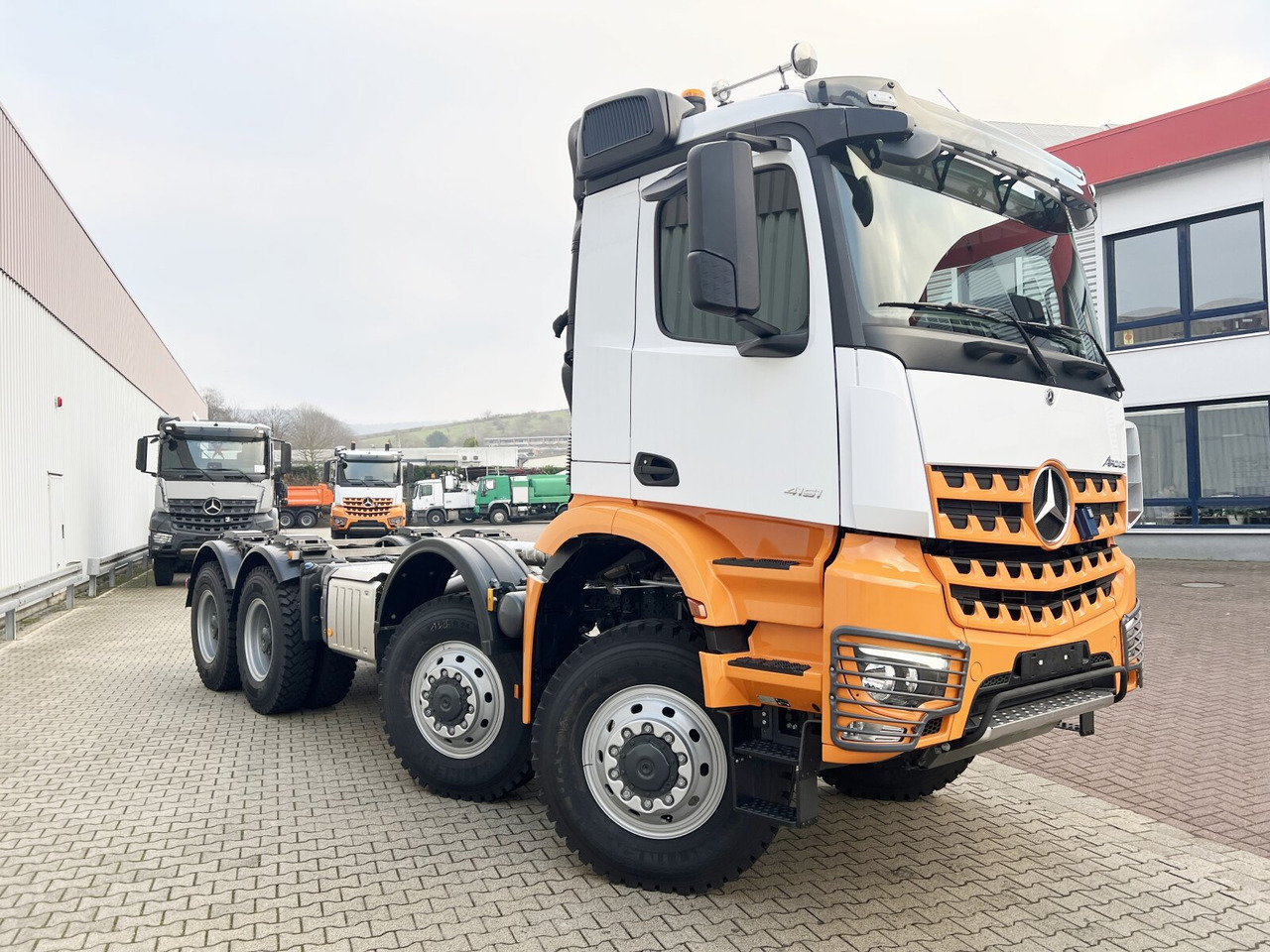 Ny Chassi lastbil Mercedes-Benz Arocs 4151 AK 8x8/4 Arocs 4151 AK 8x8/4, Grounder: bild 8 Ny Chassi lastbil Mercedes-Benz Arocs 4151 AK 8x8/4 Arocs 4151 AK 8x8/4, Grounder: bild 8