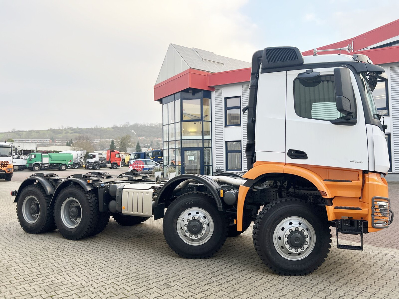 Ny Chassi lastbil Mercedes-Benz Arocs 4151 AK 8x8/4 Arocs 4151 AK 8x8/4, Grounder: bild 9 Ny Chassi lastbil Mercedes-Benz Arocs 4151 AK 8x8/4 Arocs 4151 AK 8x8/4, Grounder: bild 9