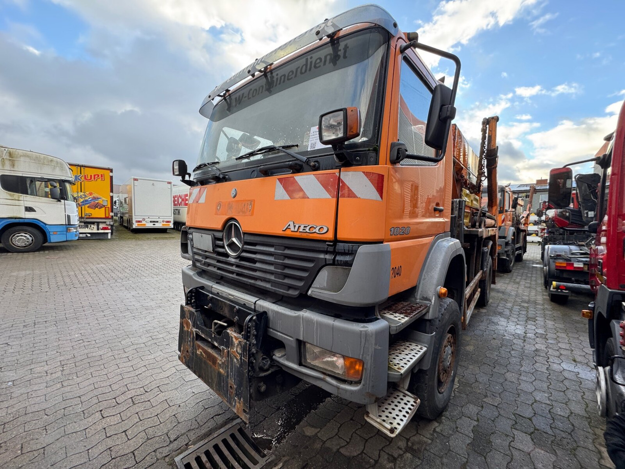 Mercedes-Benz Atego 1828 4x4 Atego 1828 4x4, Tele-Absetzer, Winterdienstausstattung - Liftdumper lastbil: bild 5 Mercedes-Benz Atego 1828 4x4 Atego 1828 4x4, Tele-Absetzer, Winterdienstausstattung - Liftdumper lastbil: bild 5