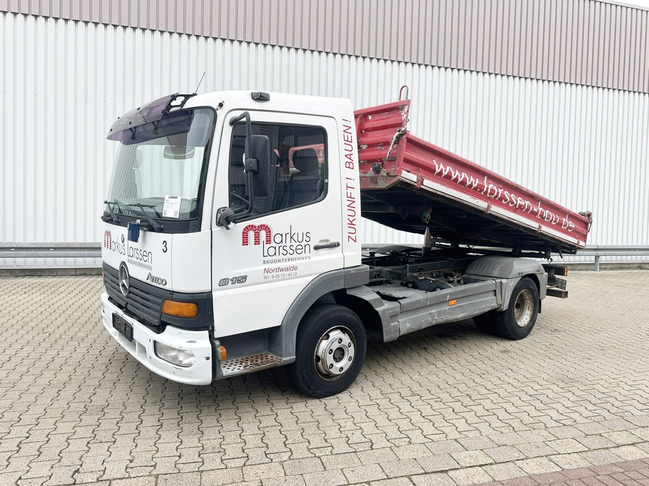 Mercedes-Benz Atego 815 K 4x2 Atego 815 K 4x2, 2x AHK - Tippbil lastbil: bild 1 Mercedes-Benz Atego 815 K 4x2 Atego 815 K 4x2, 2x AHK - Tippbil lastbil: bild 1